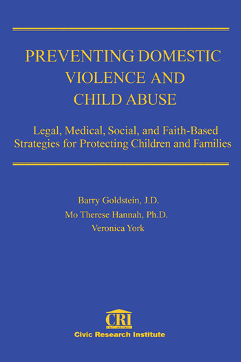 Book cover: Preventing Domestic Violence and Child Abuse