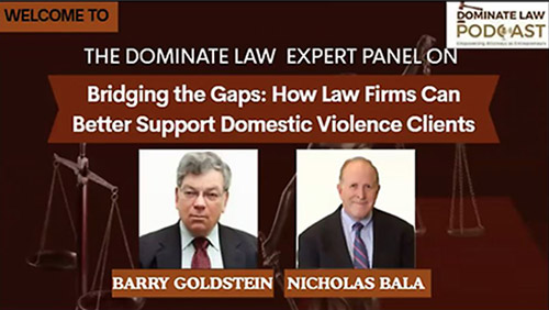 Bridging the Gaps: How Law Firms Can Better Support Domestic Violence Clients w/ Barry Goldstein